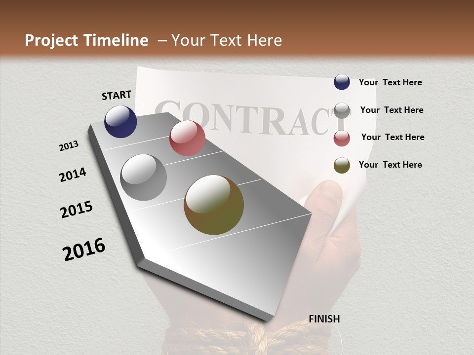Tie Environmental Employee PowerPoint Template