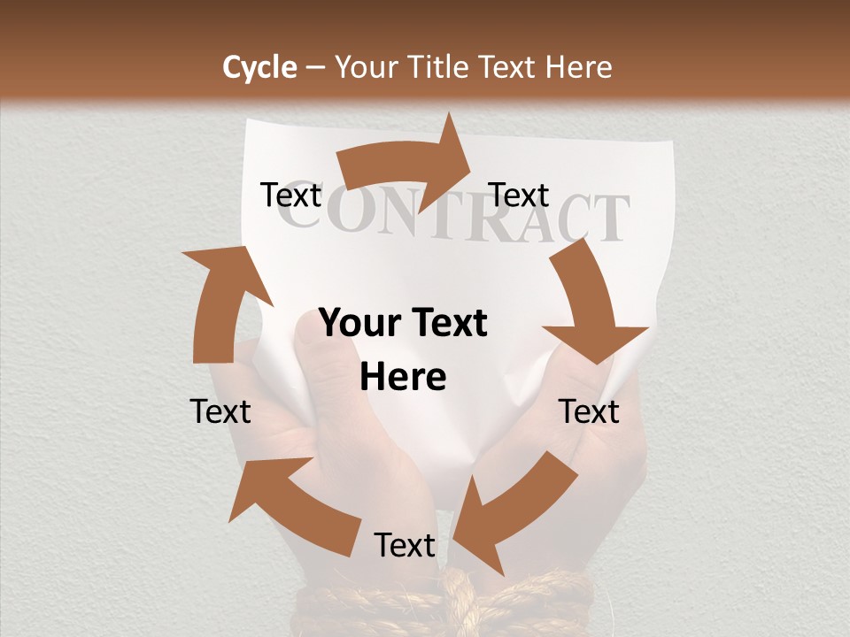 Tie Environmental Employee PowerPoint Template