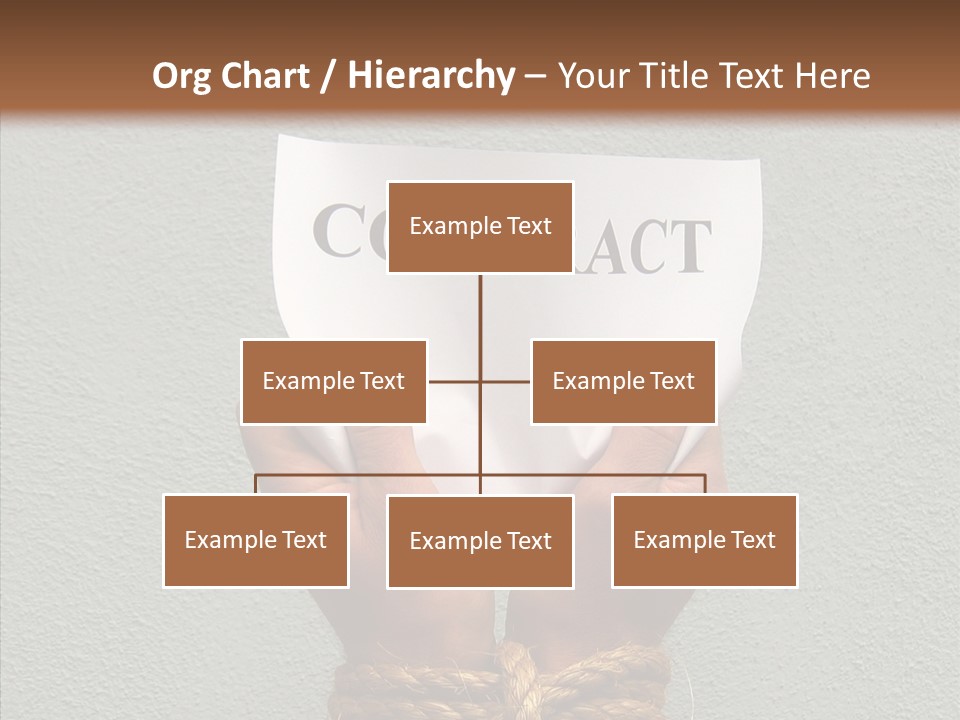 Tie Environmental Employee PowerPoint Template