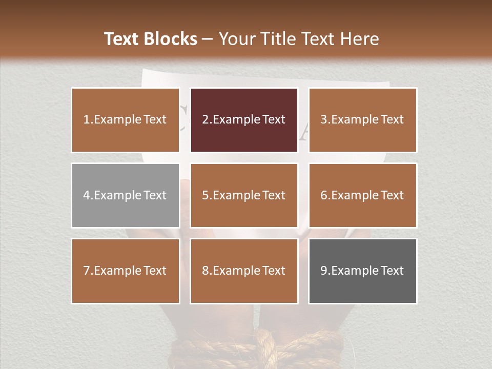 Tie Environmental Employee PowerPoint Template