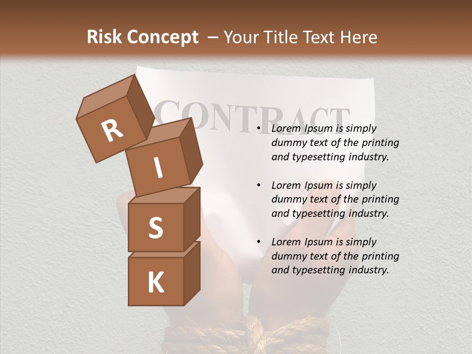 Tie Environmental Employee PowerPoint Template