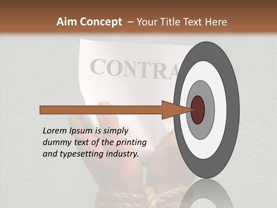 Tie Environmental Employee PowerPoint Template