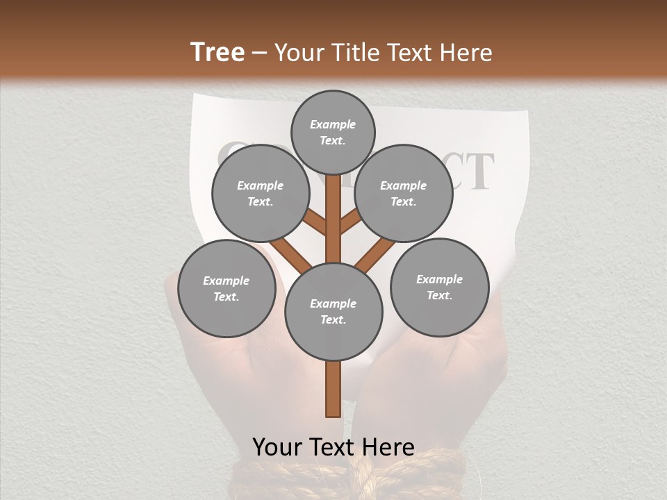 Tie Environmental Employee PowerPoint Template