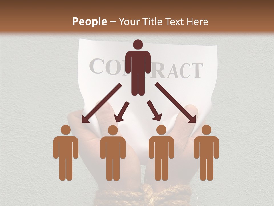 Tie Environmental Employee PowerPoint Template