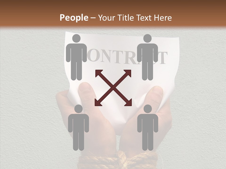 Tie Environmental Employee PowerPoint Template