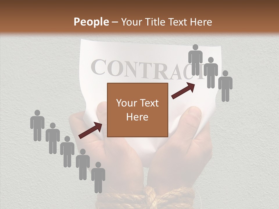 Tie Environmental Employee PowerPoint Template