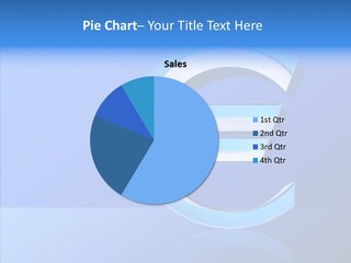 Illustration Rise Growth PowerPoint Template