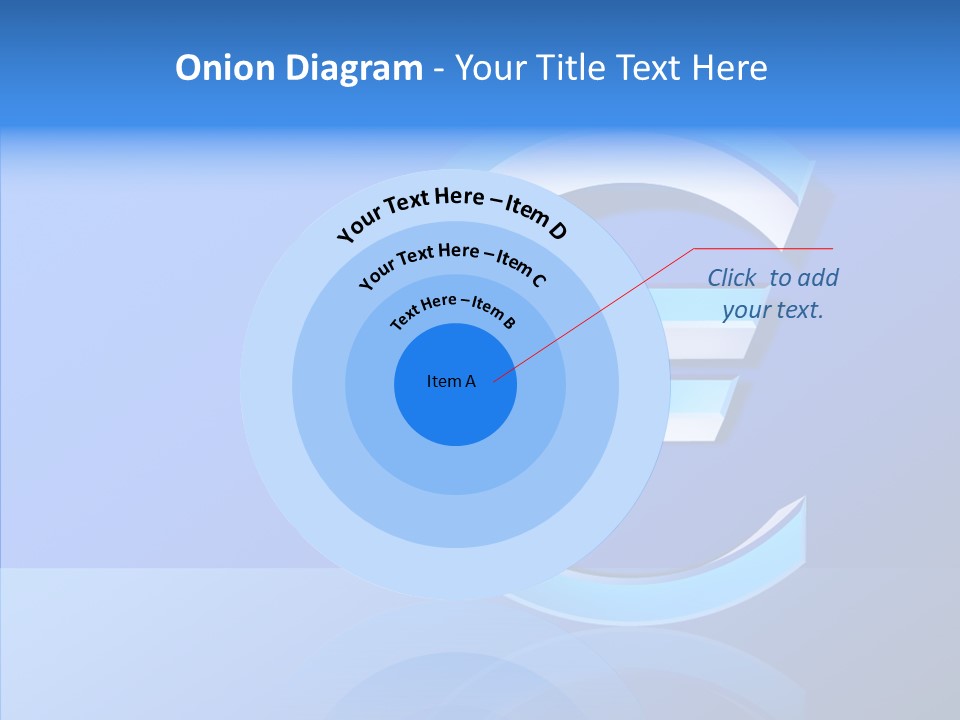 Illustration Rise Growth PowerPoint Template