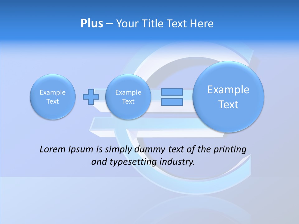 Illustration Rise Growth PowerPoint Template