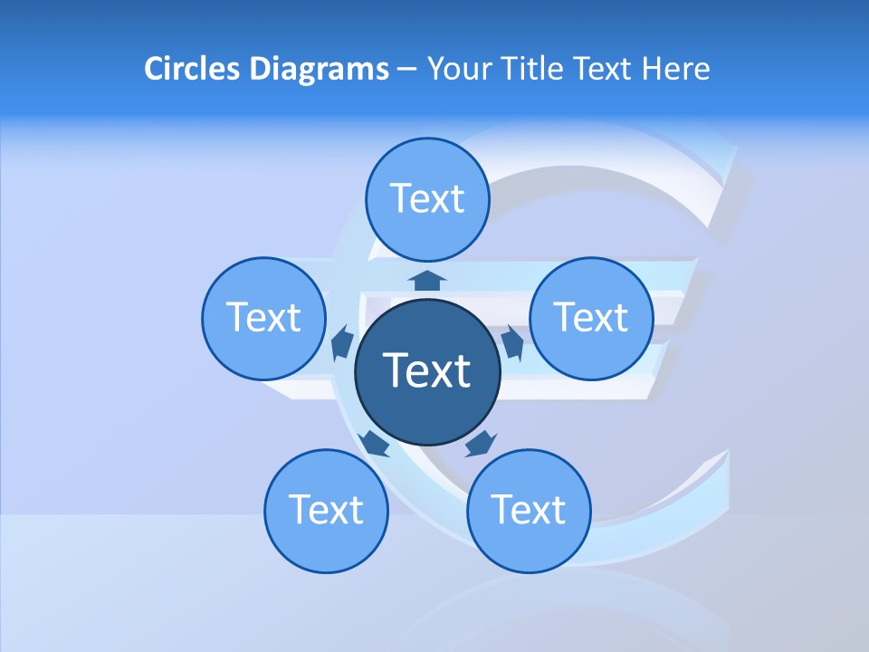 Illustration Rise Growth PowerPoint Template