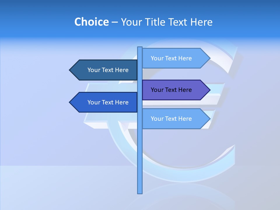 Illustration Rise Growth PowerPoint Template