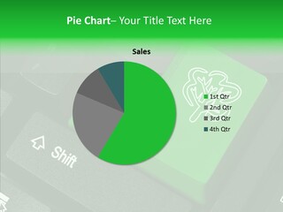 Computer Technology Key PowerPoint Template