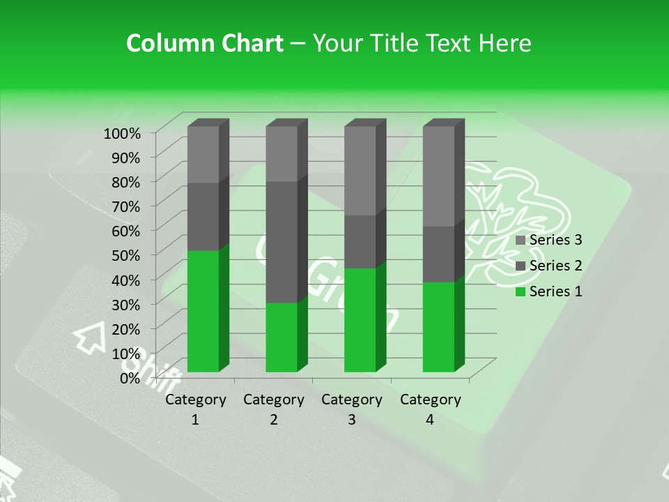 Computer Technology Key PowerPoint Template