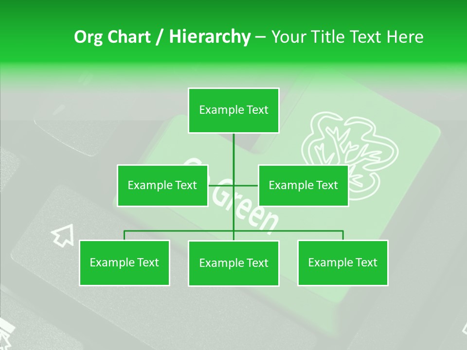 Computer Technology Key PowerPoint Template