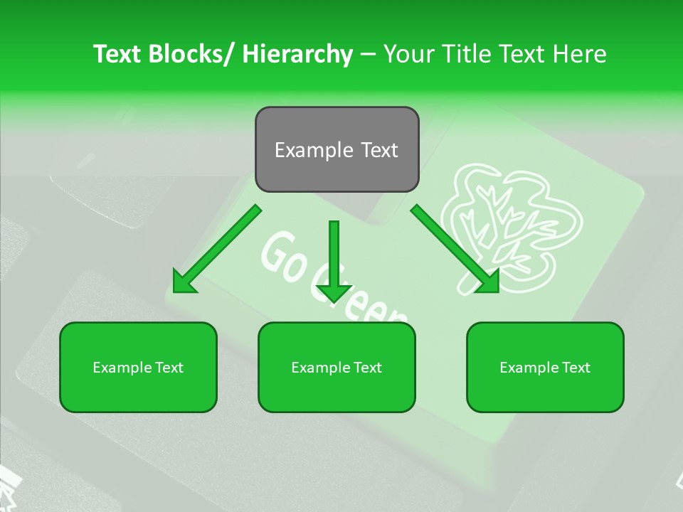 Computer Technology Key PowerPoint Template