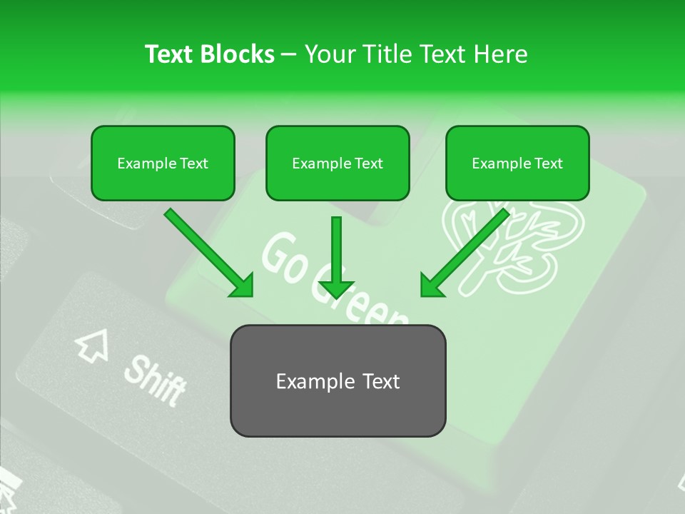 Computer Technology Key PowerPoint Template