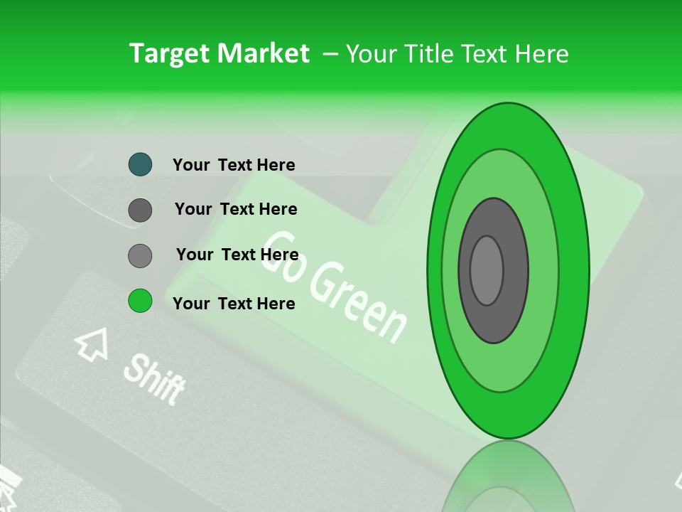 Computer Technology Key PowerPoint Template