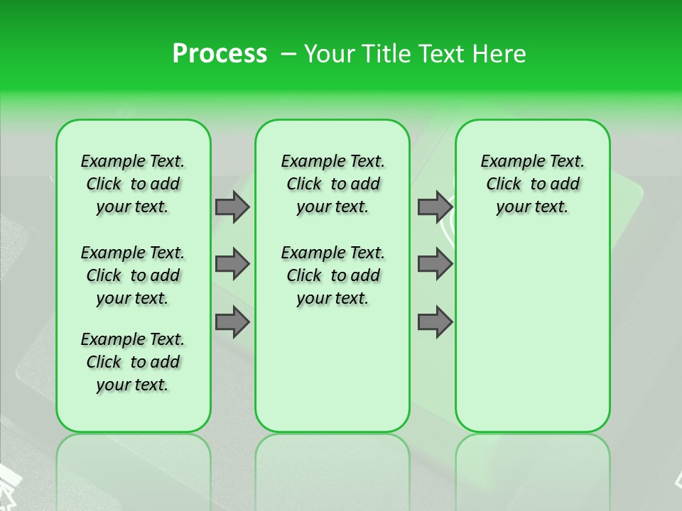 Computer Technology Key PowerPoint Template