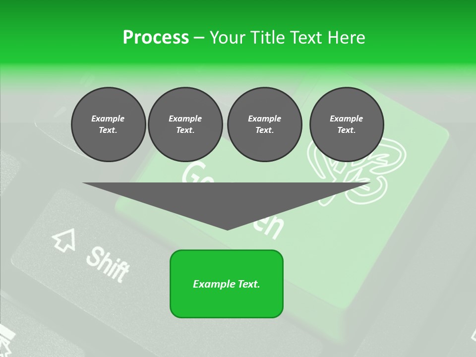 Computer Technology Key PowerPoint Template