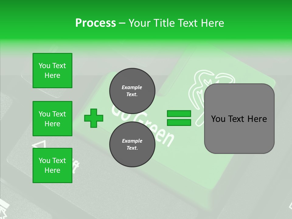 Computer Technology Key PowerPoint Template