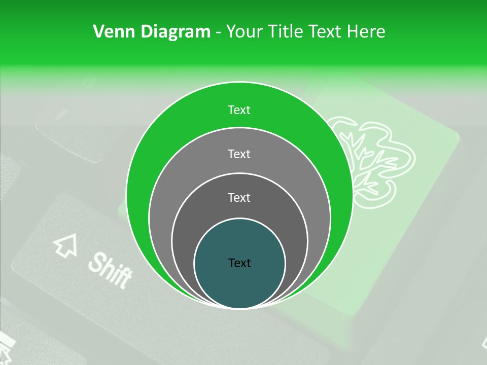 Computer Technology Key PowerPoint Template