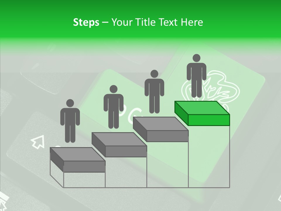 Computer Technology Key PowerPoint Template