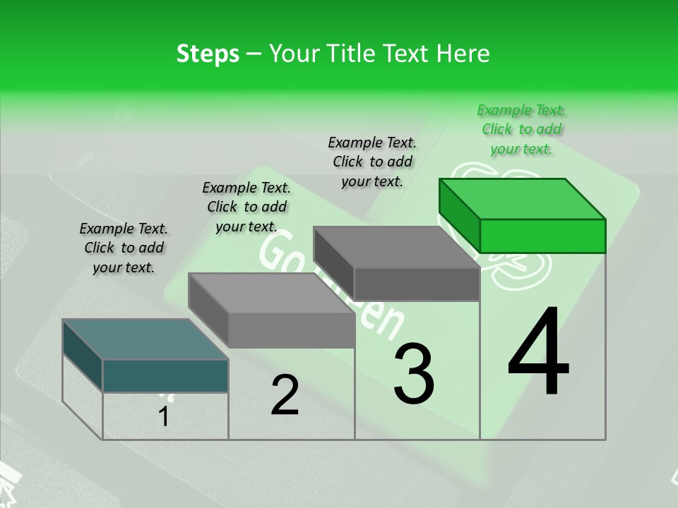 Computer Technology Key PowerPoint Template