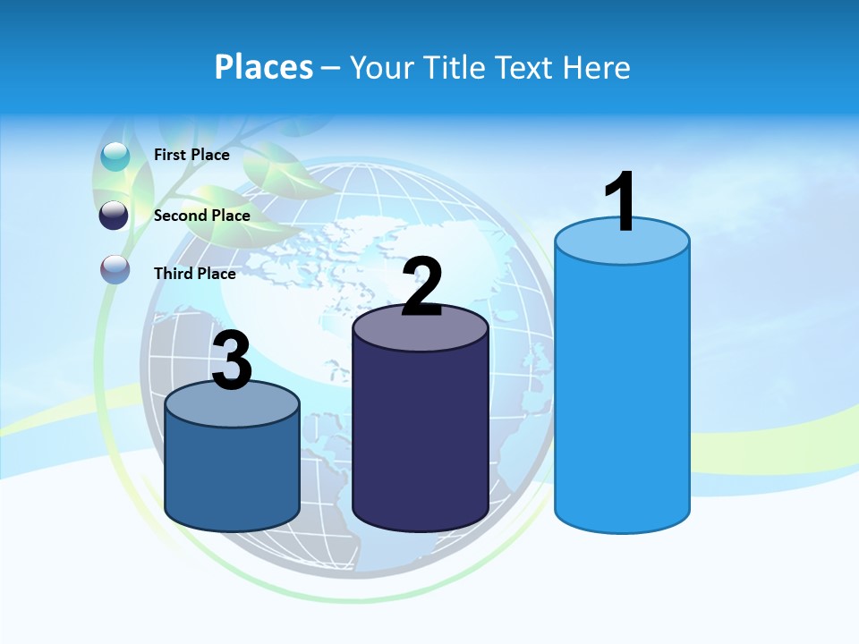Icon Background Planet PowerPoint Template