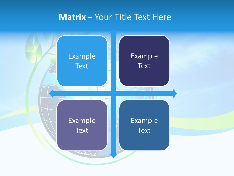Icon Background Planet PowerPoint Template