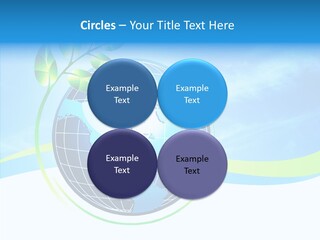 Icon Background Planet PowerPoint Template