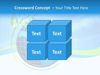 Icon Background Planet PowerPoint Template