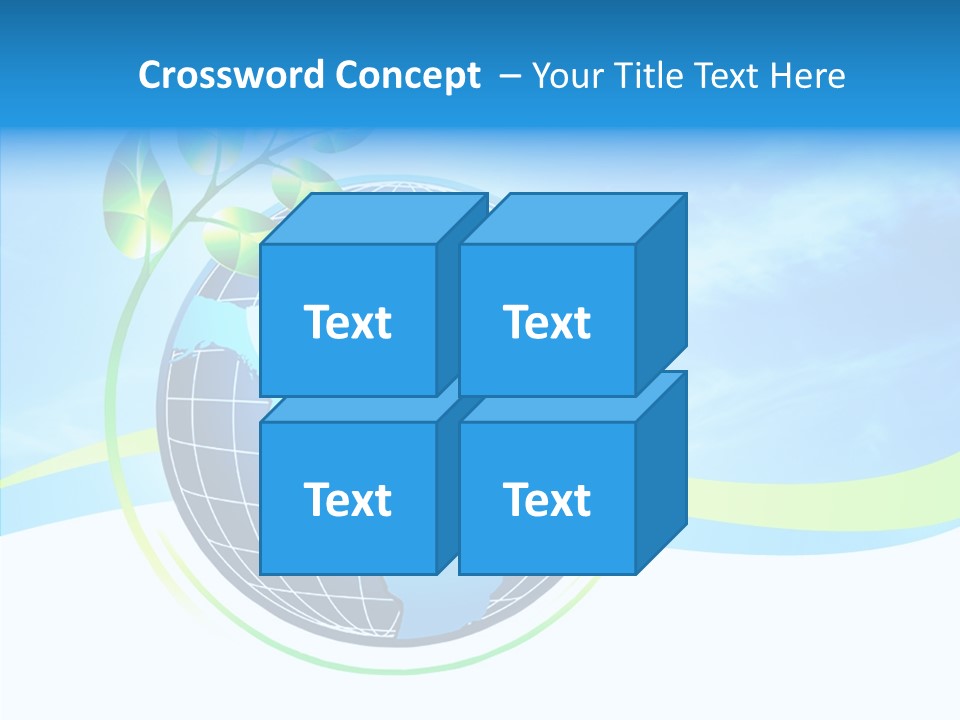 Icon Background Planet PowerPoint Template