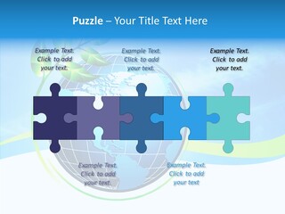 Icon Background Planet PowerPoint Template