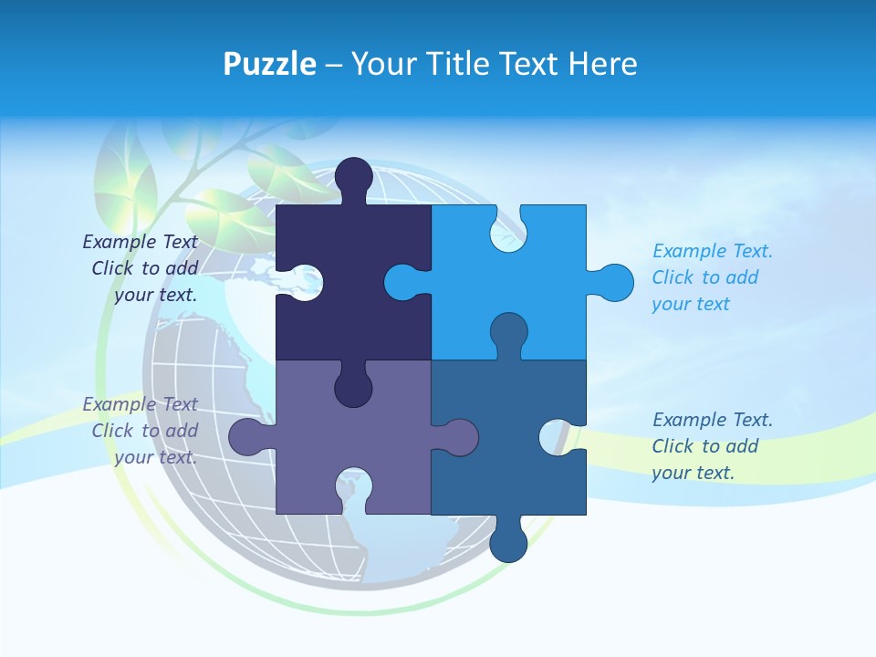 Icon Background Planet PowerPoint Template