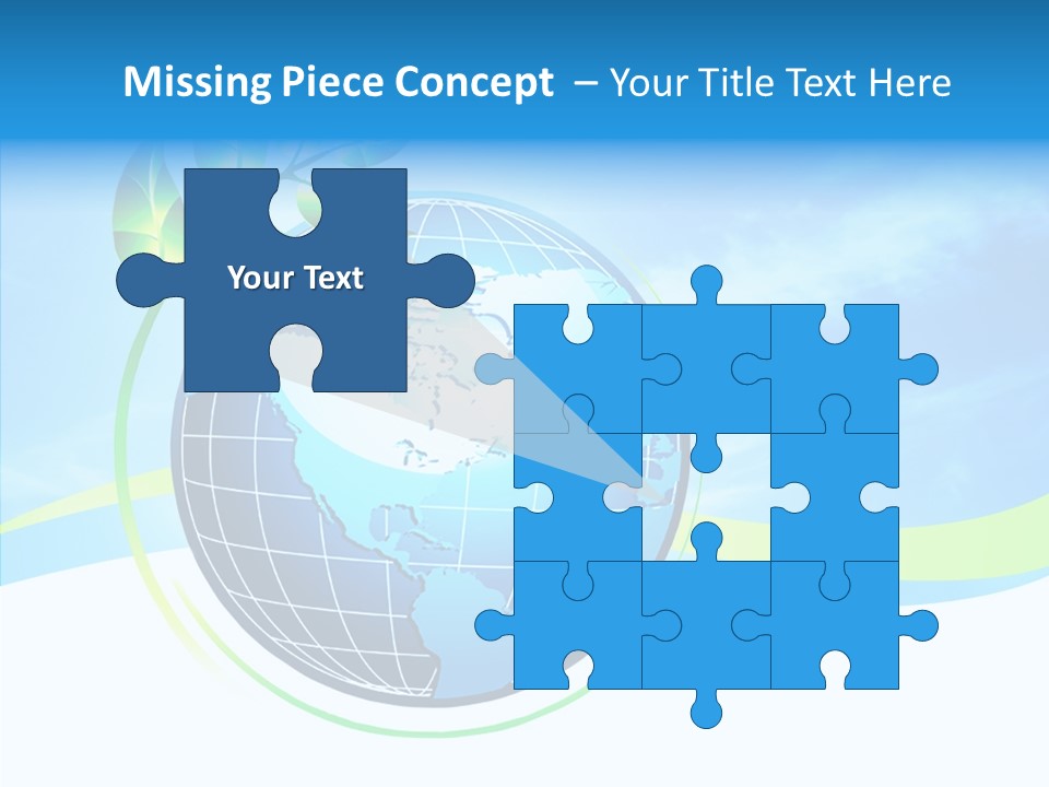 Icon Background Planet PowerPoint Template