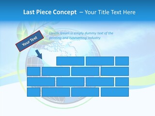 Icon Background Planet PowerPoint Template
