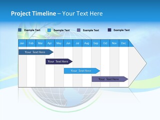 Icon Background Planet PowerPoint Template