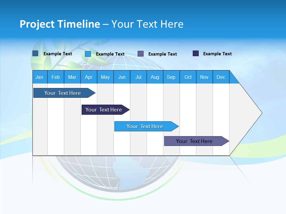 Icon Background Planet PowerPoint Template
