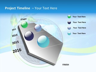 Icon Background Planet PowerPoint Template
