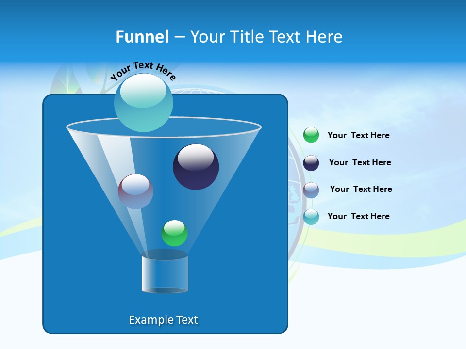 Icon Background Planet PowerPoint Template