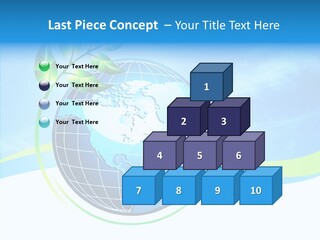 Icon Background Planet PowerPoint Template