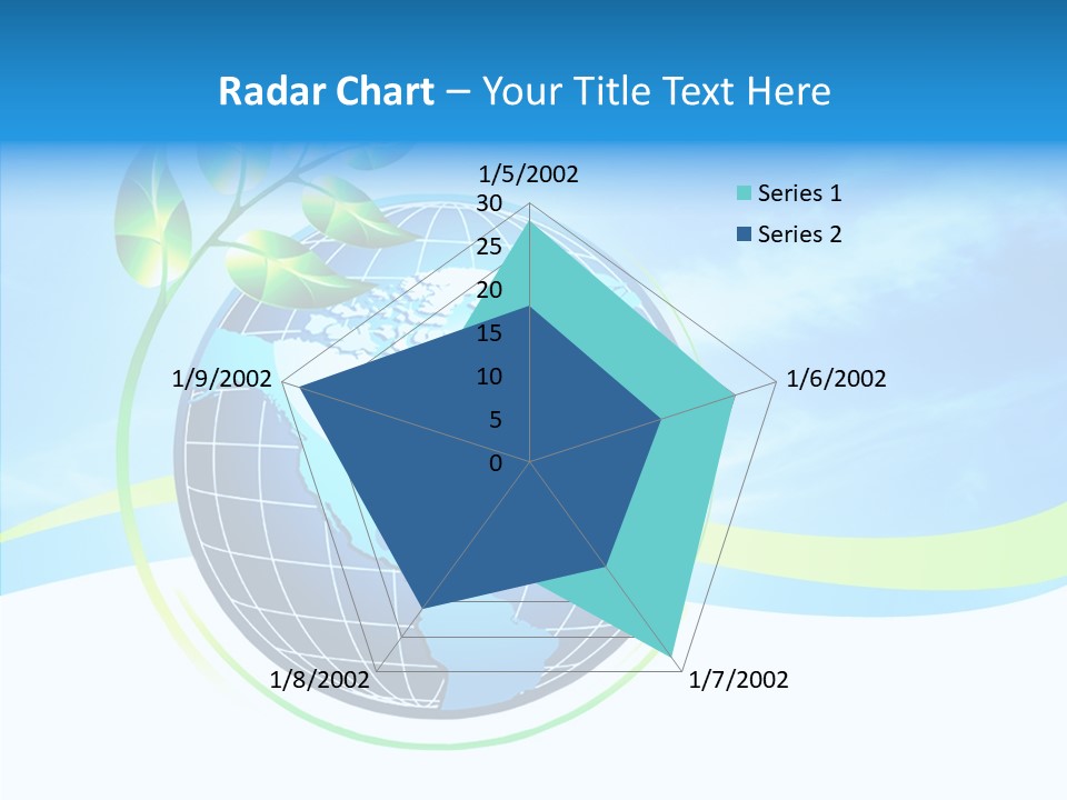 Icon Background Planet PowerPoint Template