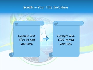 Icon Background Planet PowerPoint Template