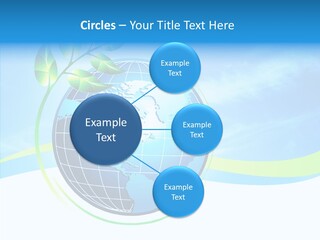 Icon Background Planet PowerPoint Template