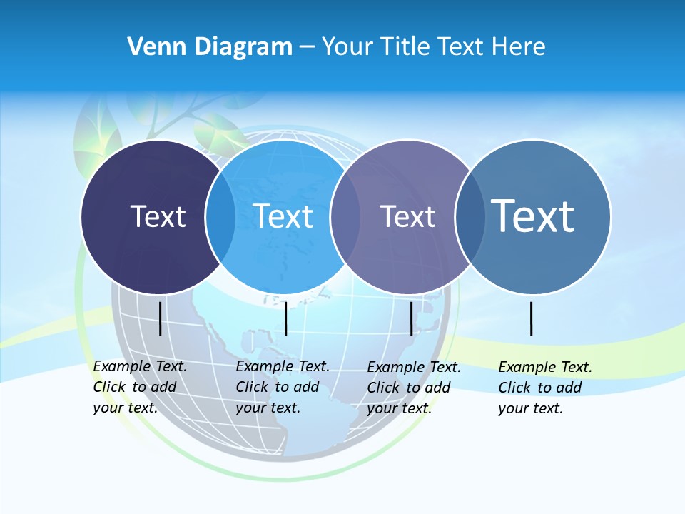 Icon Background Planet PowerPoint Template