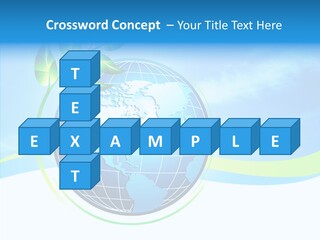 Icon Background Planet PowerPoint Template