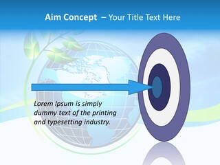 Icon Background Planet PowerPoint Template