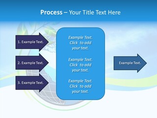 Icon Background Planet PowerPoint Template