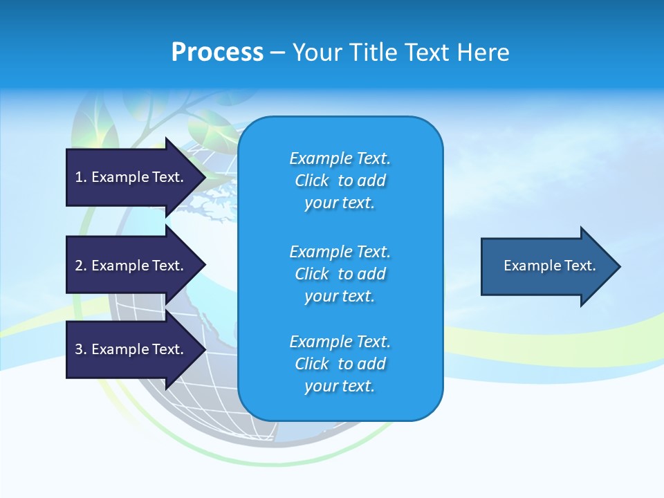 Icon Background Planet PowerPoint Template