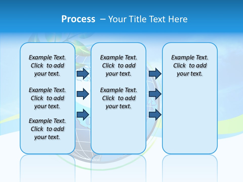 Icon Background Planet PowerPoint Template